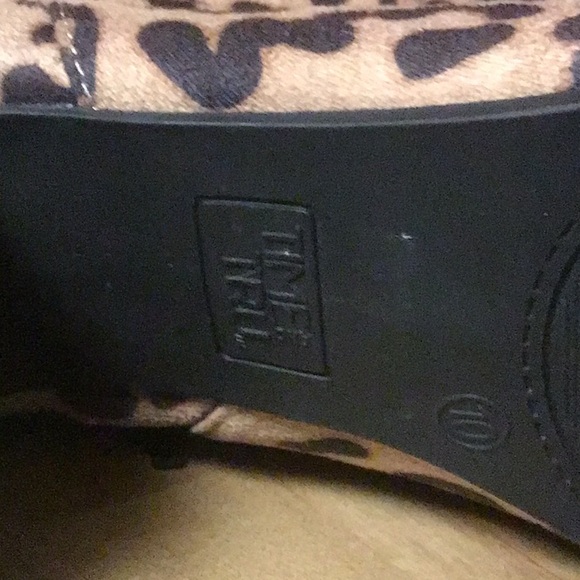 Time And Tru Brown Leopard Cheetah Print Ankle Bootie Boots NWOT - Picture 13 of 13